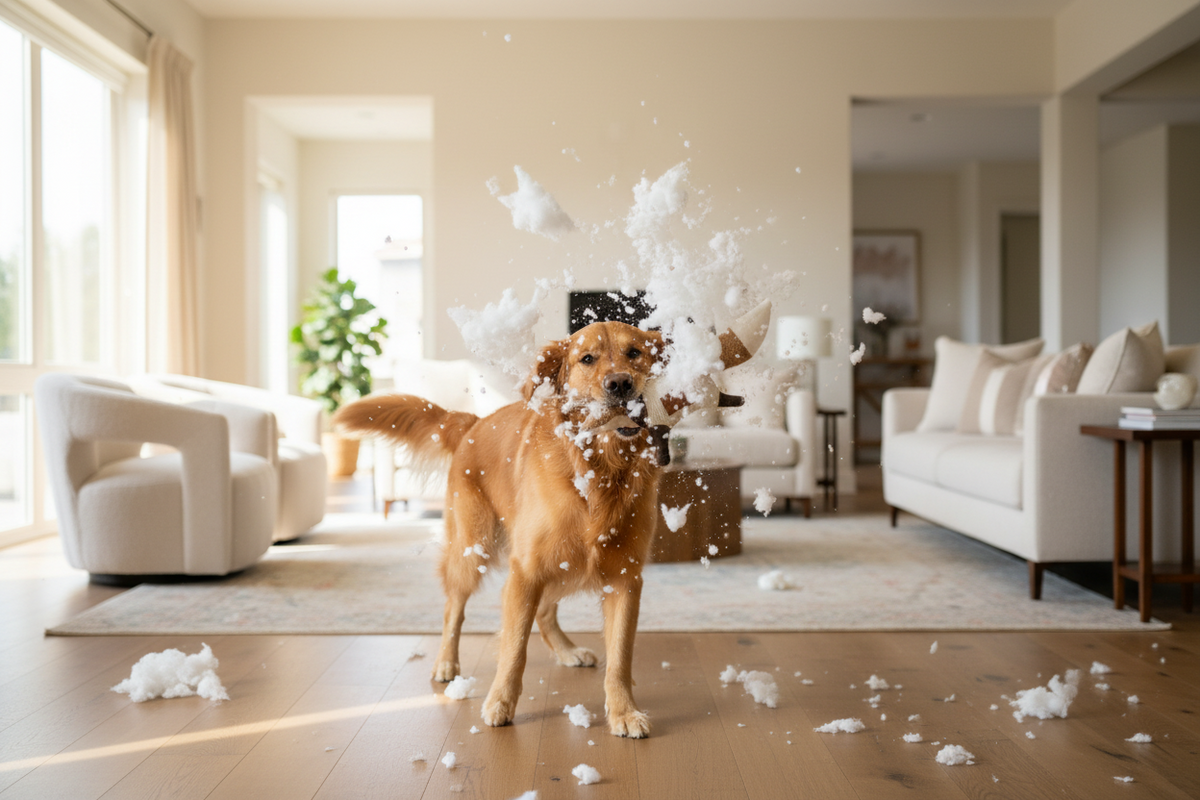 Assortment of dog toys including durable and enrichment options for different play styles