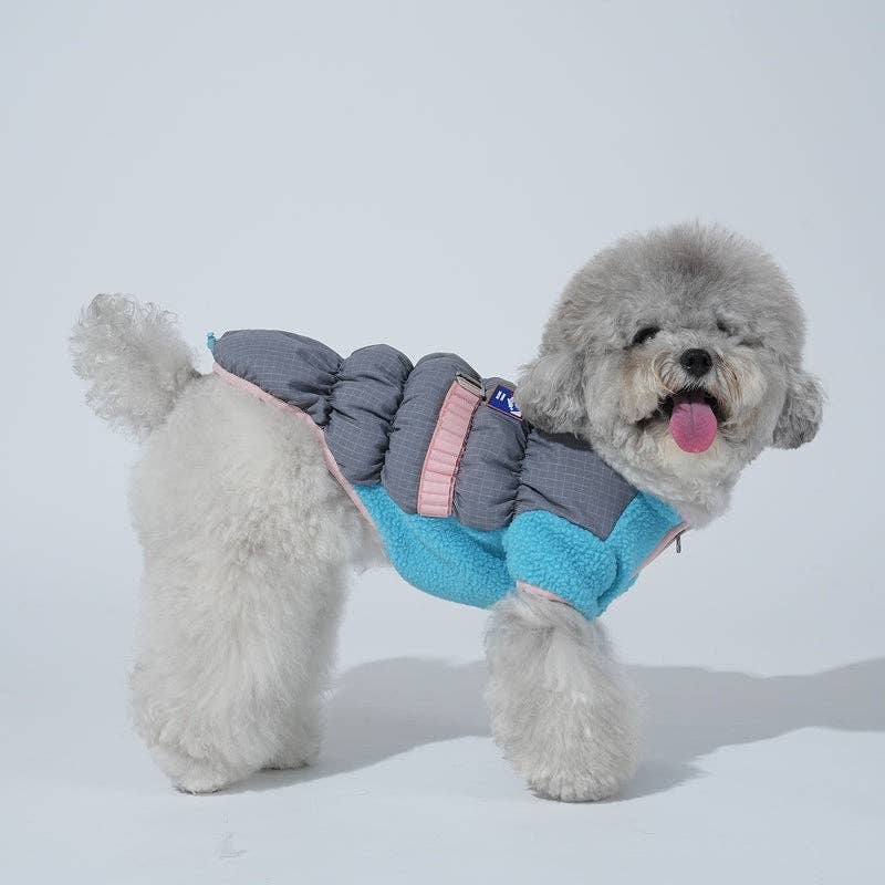 Ice Field Color Block Padding