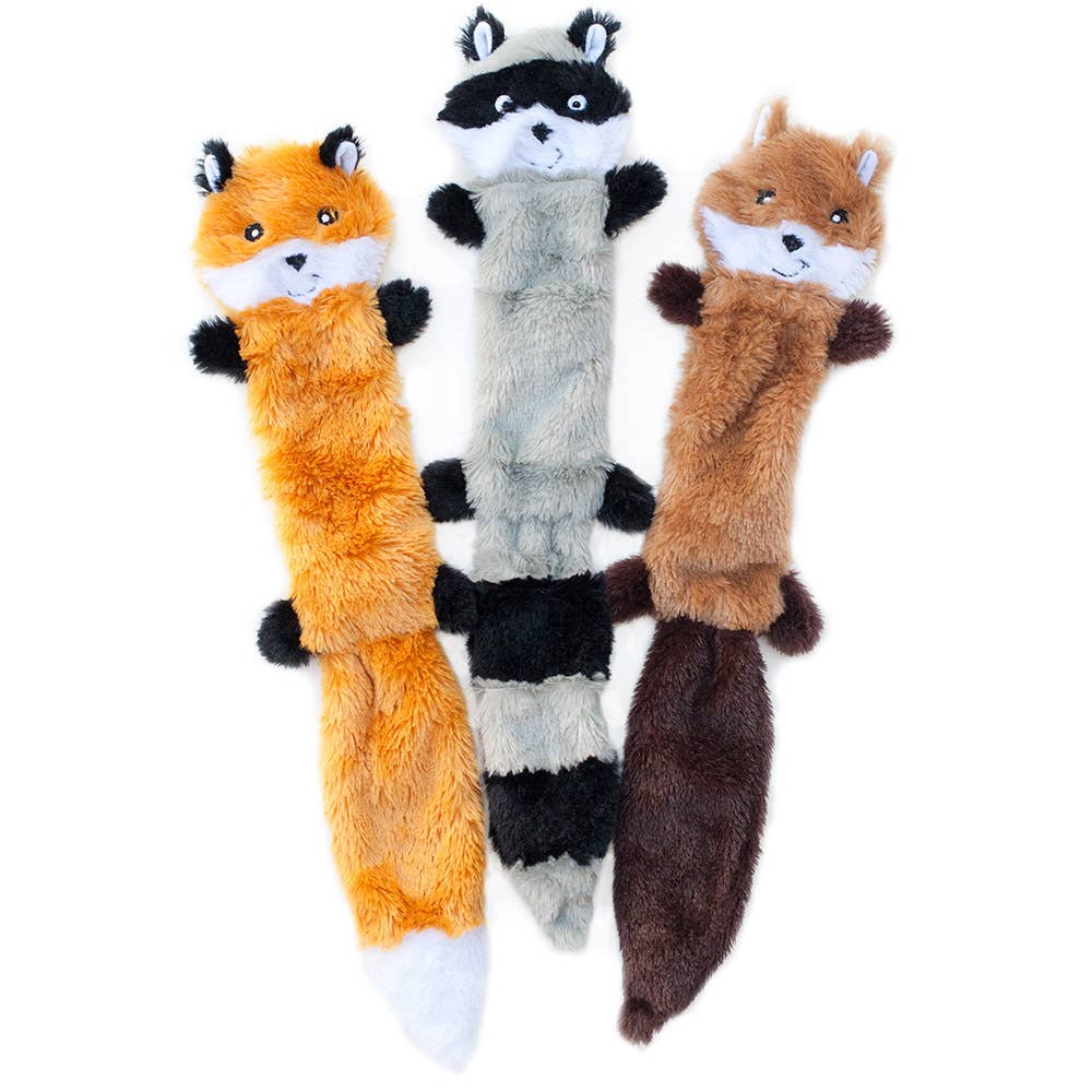 ZippyPaws - Skinny Peltz - Large (3-pack) - Dog Toy