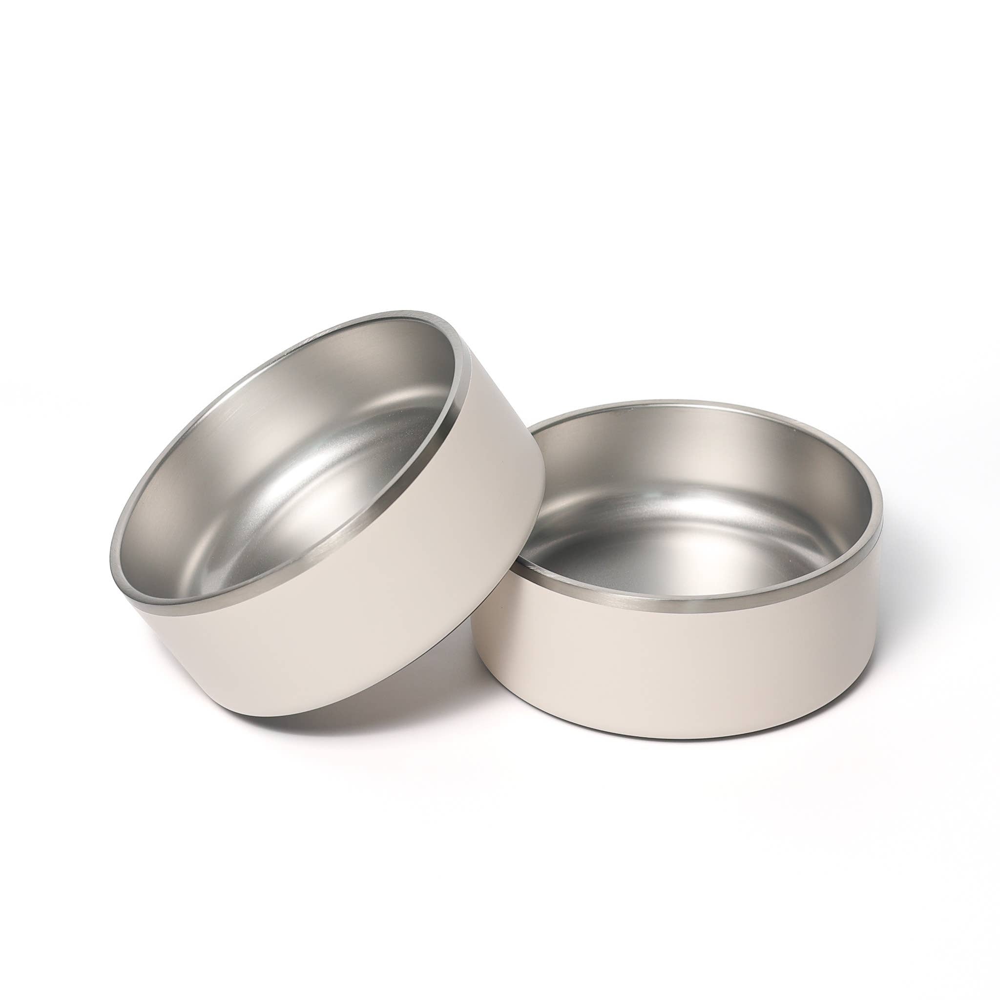 16oz Stainless Steel Bowl Set – Coconut & Sea Salt
