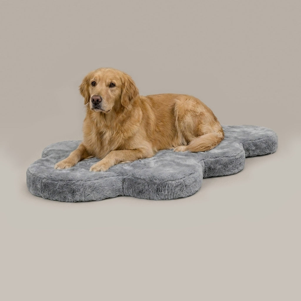 Hide Shape Leak-Resistant Dog Bed – Faux Fur, 5 Colours & 2 Sizes
