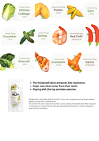 100% Silvervine/Catnip Filled Grocery Cuddle Toy