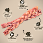 Bully Bunches 12" Thick Braided Bully Stick