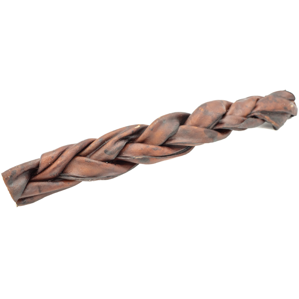 Braided Beef Collagen Stick Dog Chew – 10–12 Inch