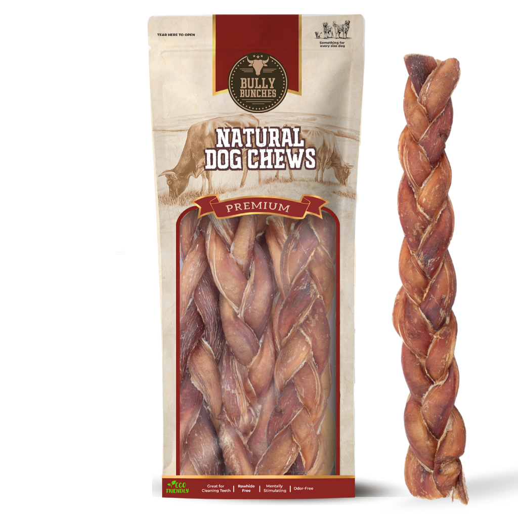 Bully Bunches 12" Jumbo Braided Bully Stick