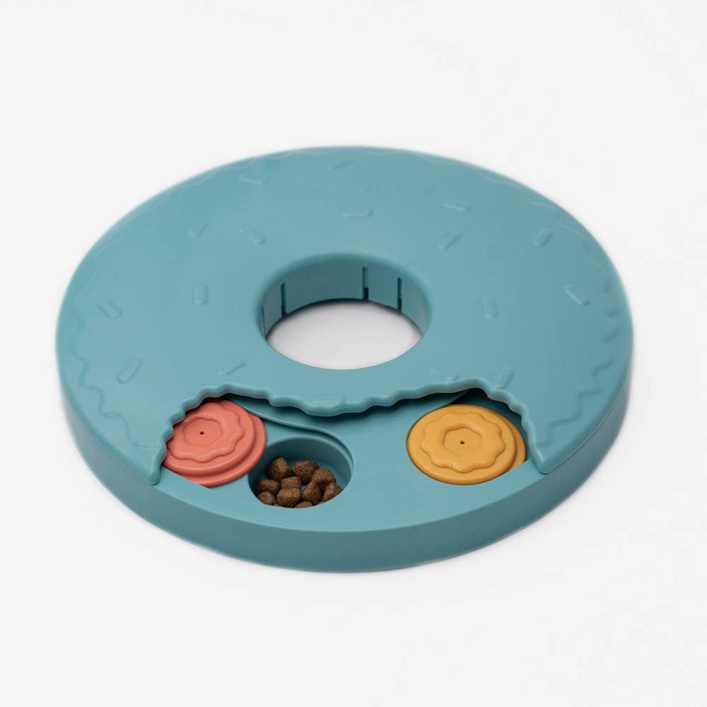 SmartyPaws Puzzler - Donut Slider - Interactive Dog Toy