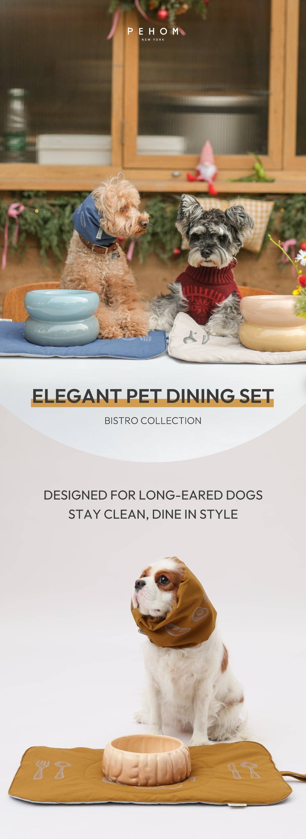 Bistro Snood Dog Ear Wrap