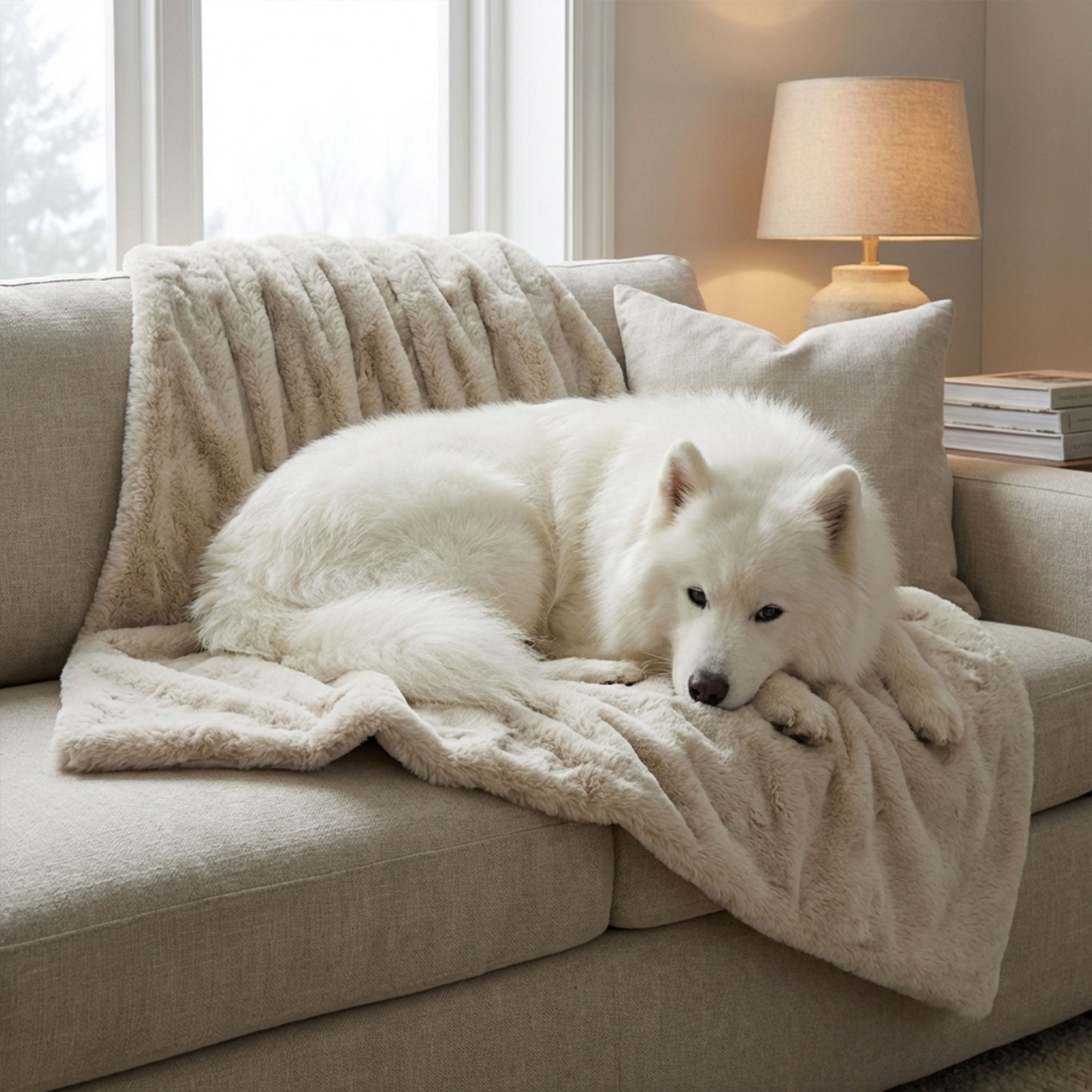 Pixie Pet Throw – Faux Fur, Leak-Resistant, 5 Colours