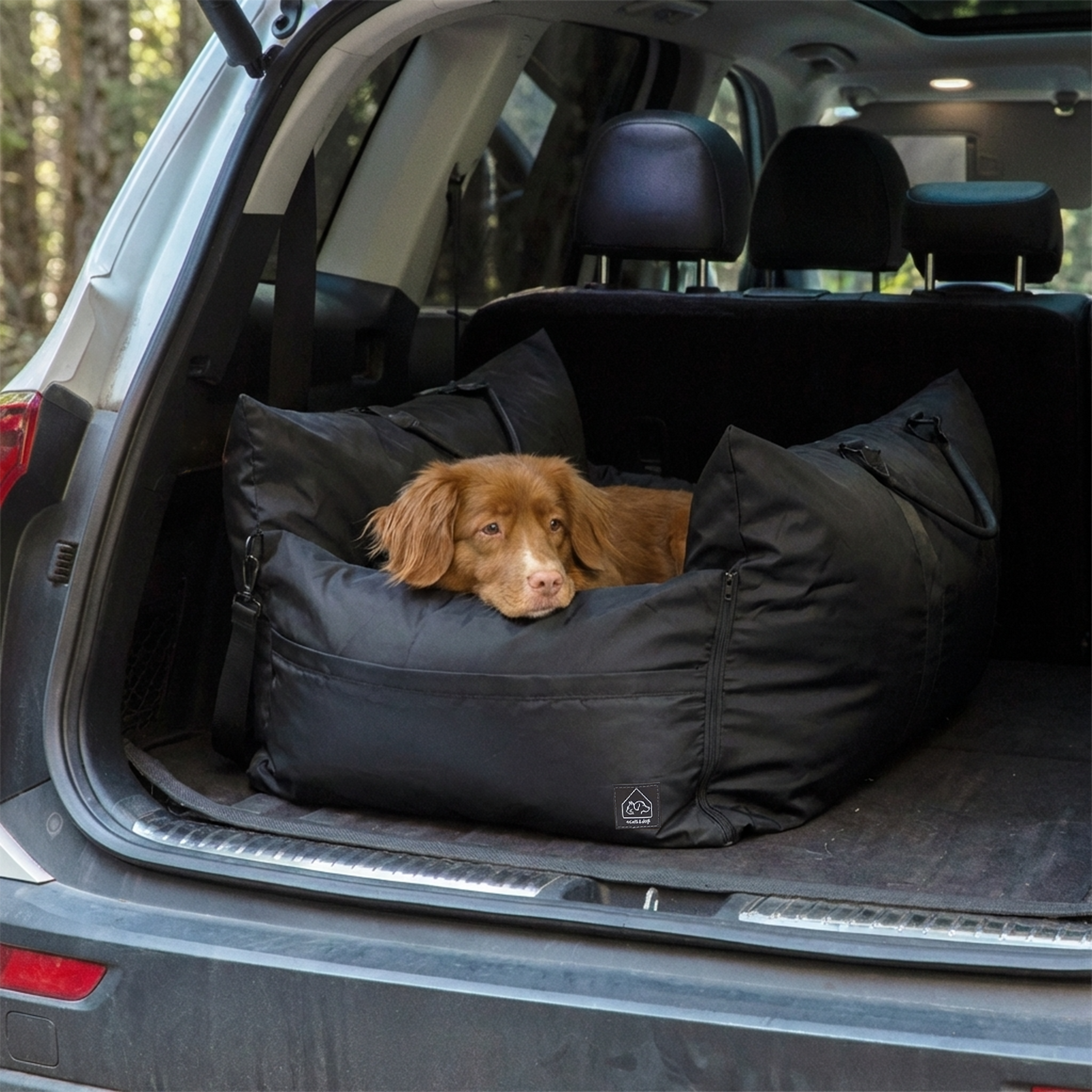 Marco Travel Pet Bed – Single & Double Seater, 4 Colours