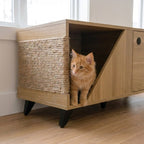 Jessie Jr. Pet Cabinet – Nook, Storage & Scratcher
