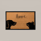 Two Pets + Home Rectangular Doormat Set – Convertible Two-Piece System