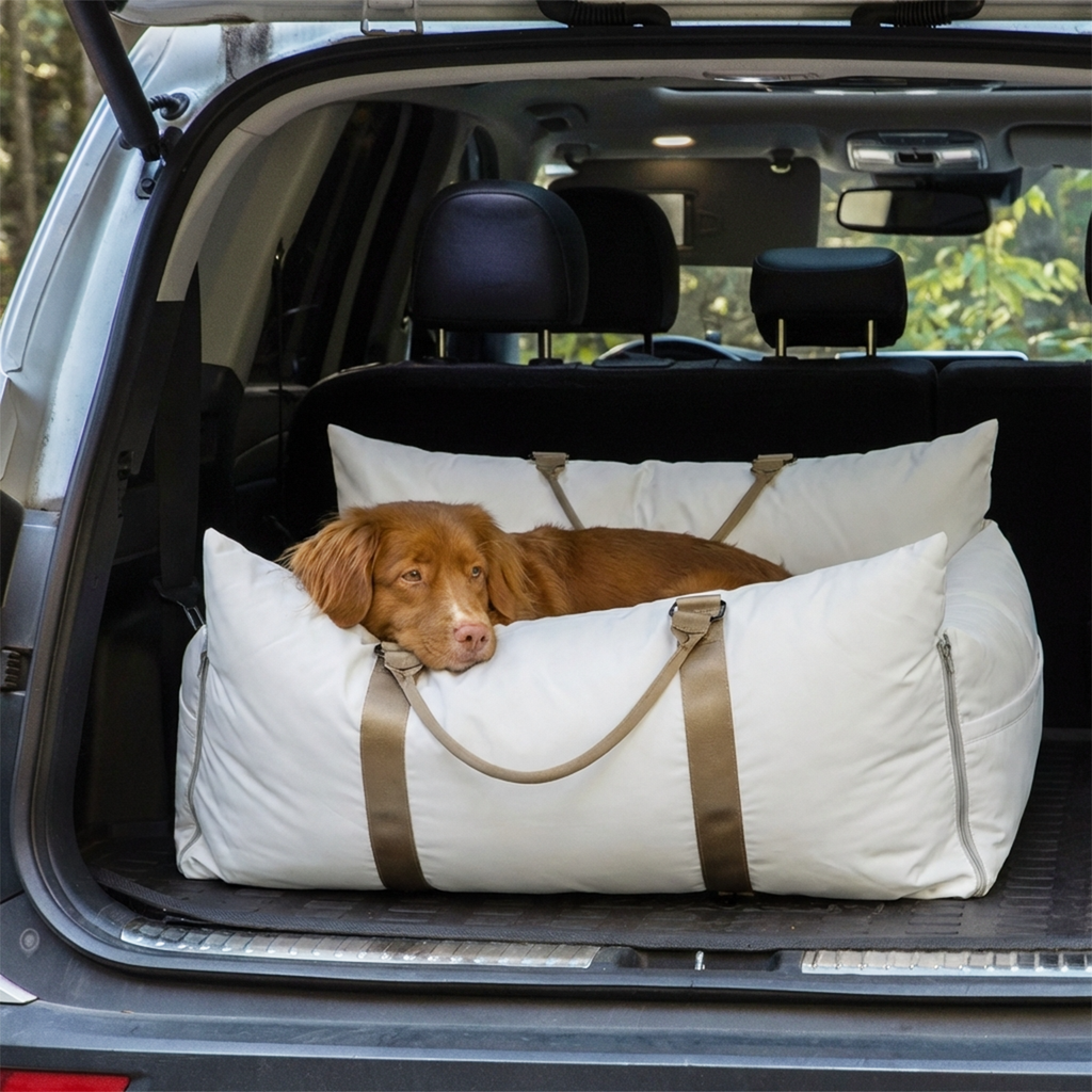 Marco Travel Pet Bed – Single & Double Seater, 4 Colours