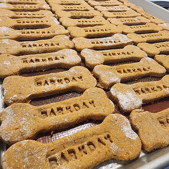 Barkday Treats Peanut Butter Dog Cookies
