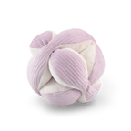 Monti silent snuffle ball in purple – 8 treat slots, pulls apart for washing | LittleLeashes