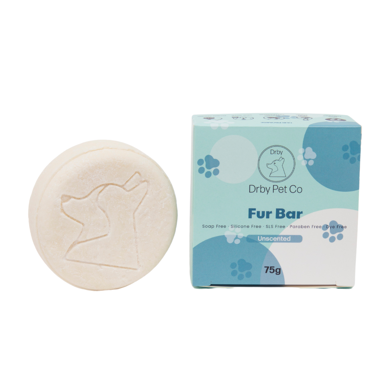 Drby Fur Bar – Soap-Free Pet Shampoo Bar