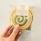Chompurr Matcha Swirl Cookie Cat Chew Toy