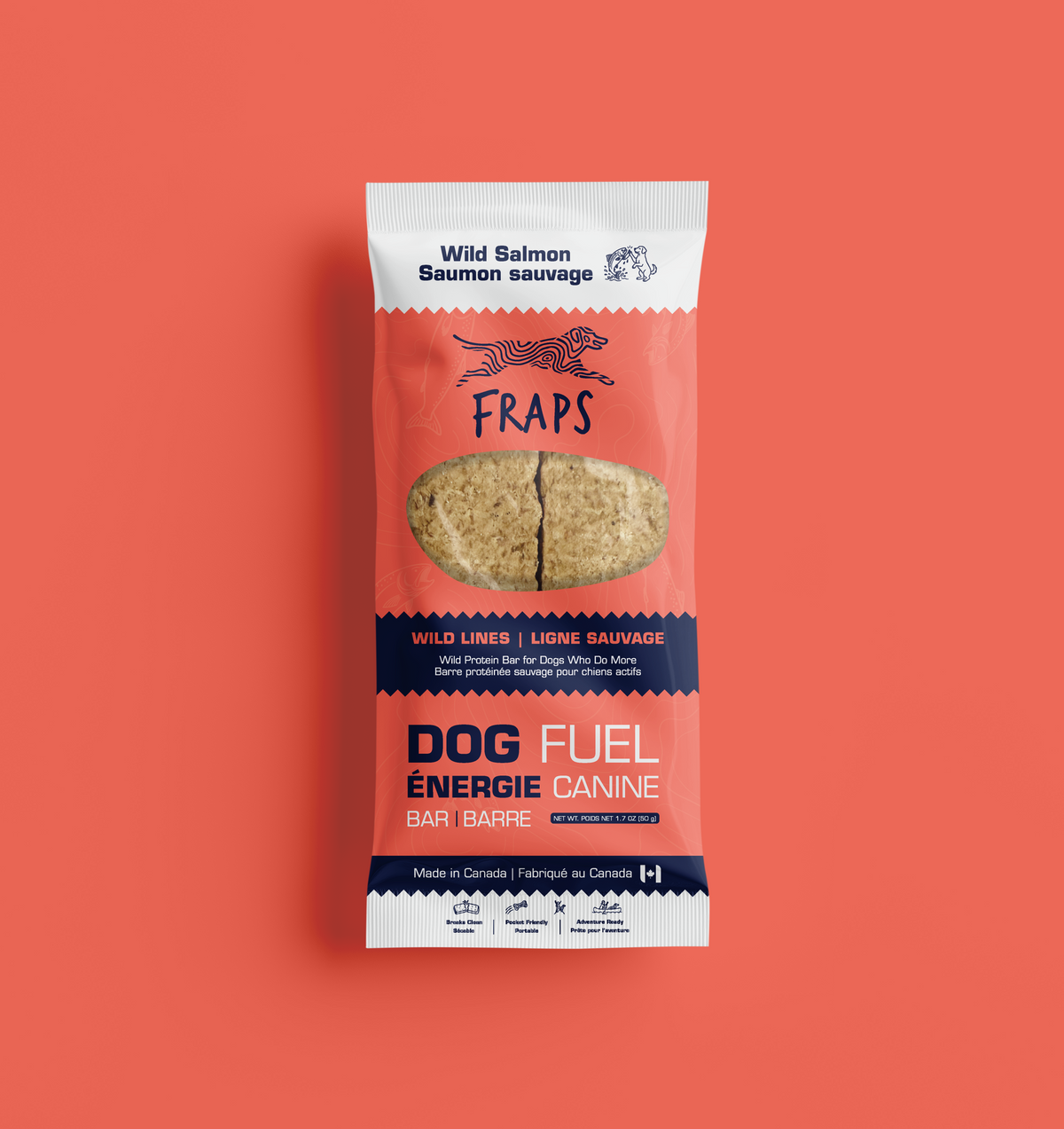 FRAPS Wild Salmon Bar for Dogs