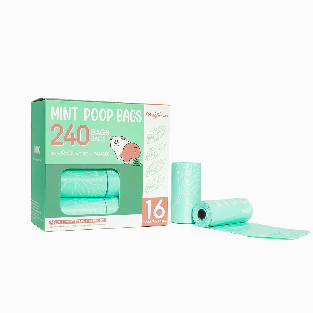 Poop  Bag | Mint Poop Bags16pack