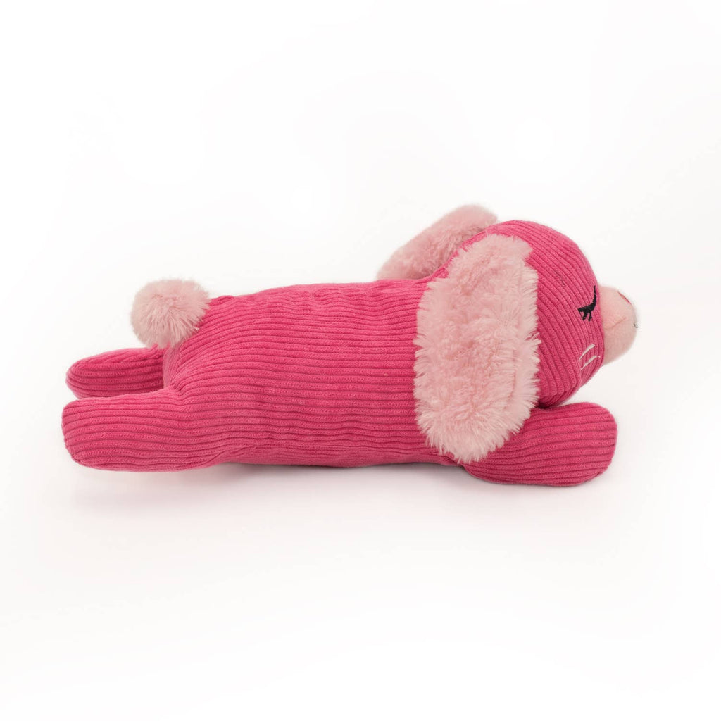 Snooziez with Shhhqueaker - Bunny -Silent Dog Toy