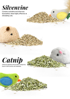 Catnip/Silvervine Small Pet Toys