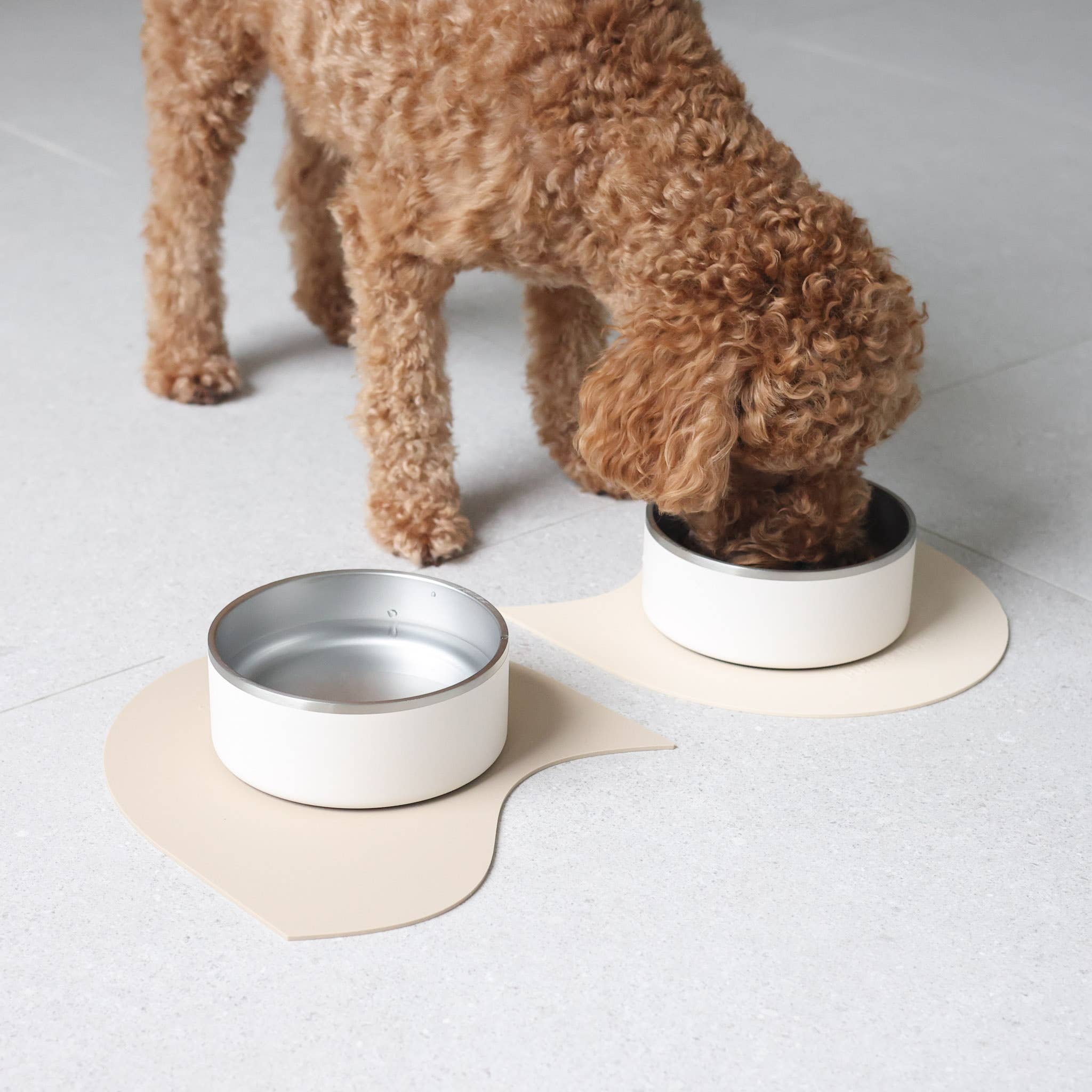 Puzzle Placemat – Wave-Shaped Silicone Dog Bowl Mat