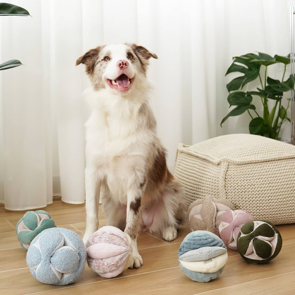 Monti Snuffle Ball – Enrichment Toy (Pink & Pine)