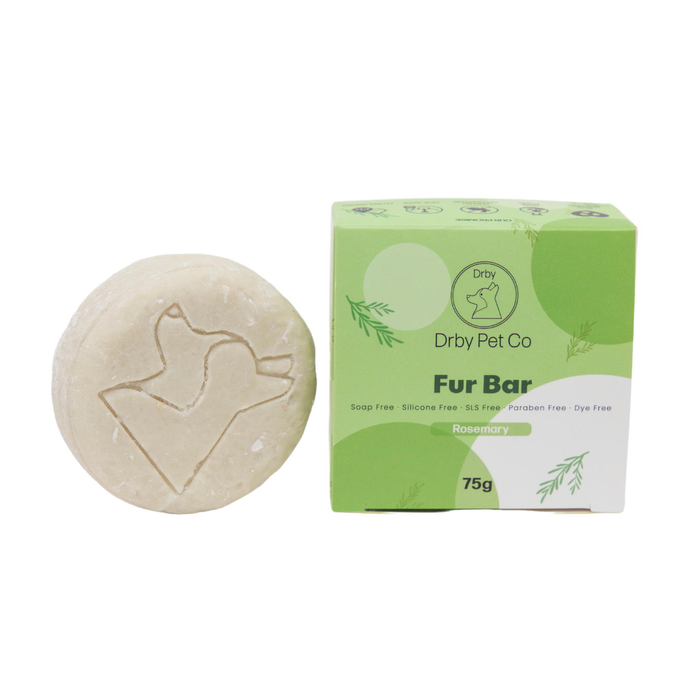 Drby Fur Bar – Soap-Free Pet Shampoo Bar