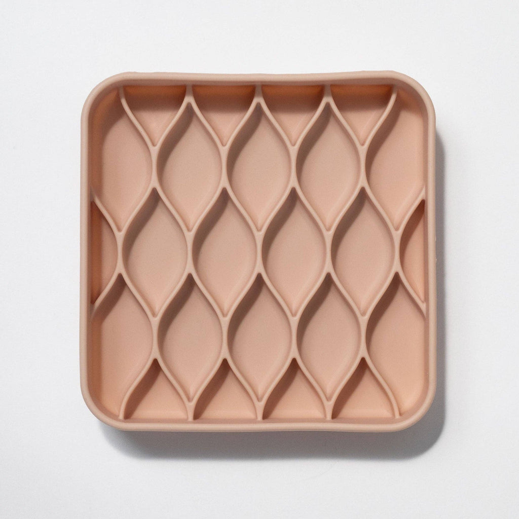 Argyle slow feeder bowl - rose water