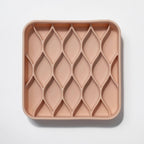 Argyle slow feeder bowl - rose water