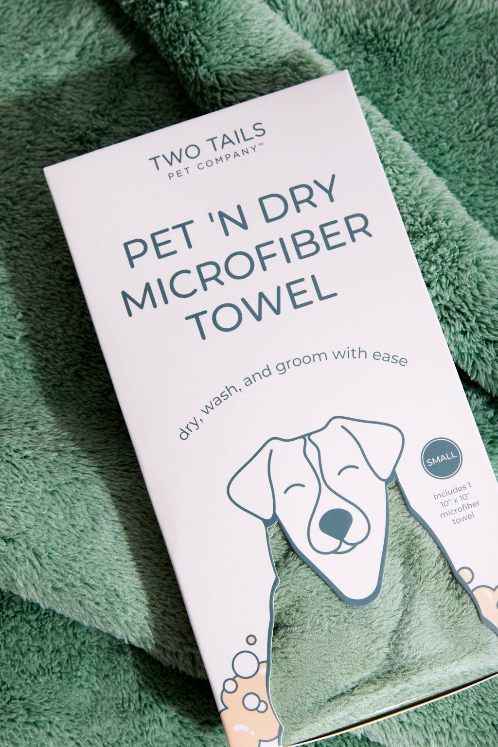 Two Tails Pet N' Dry Microfiber Pet Towel