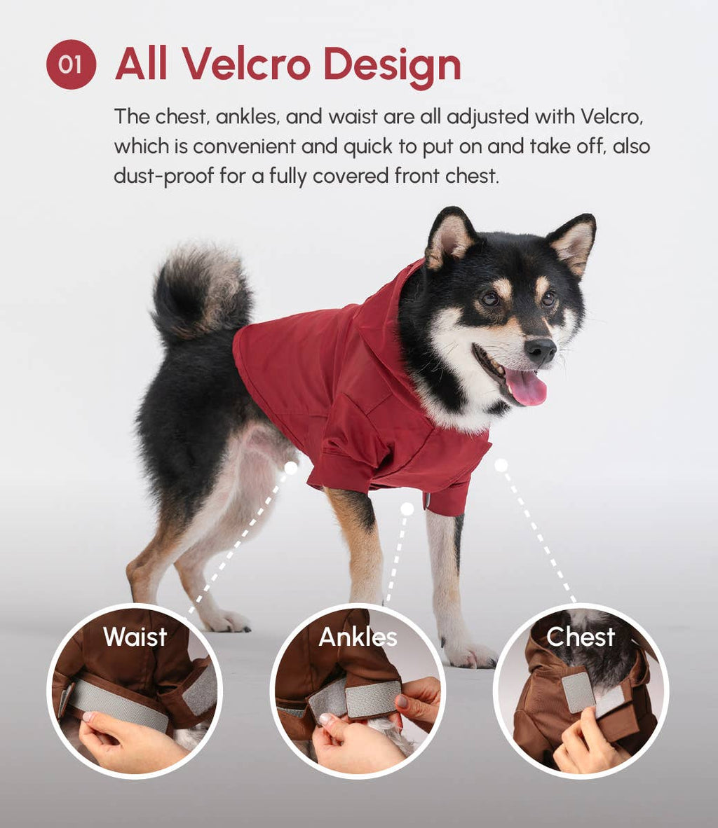 Tribeca Adjustable Velcro Raincoat