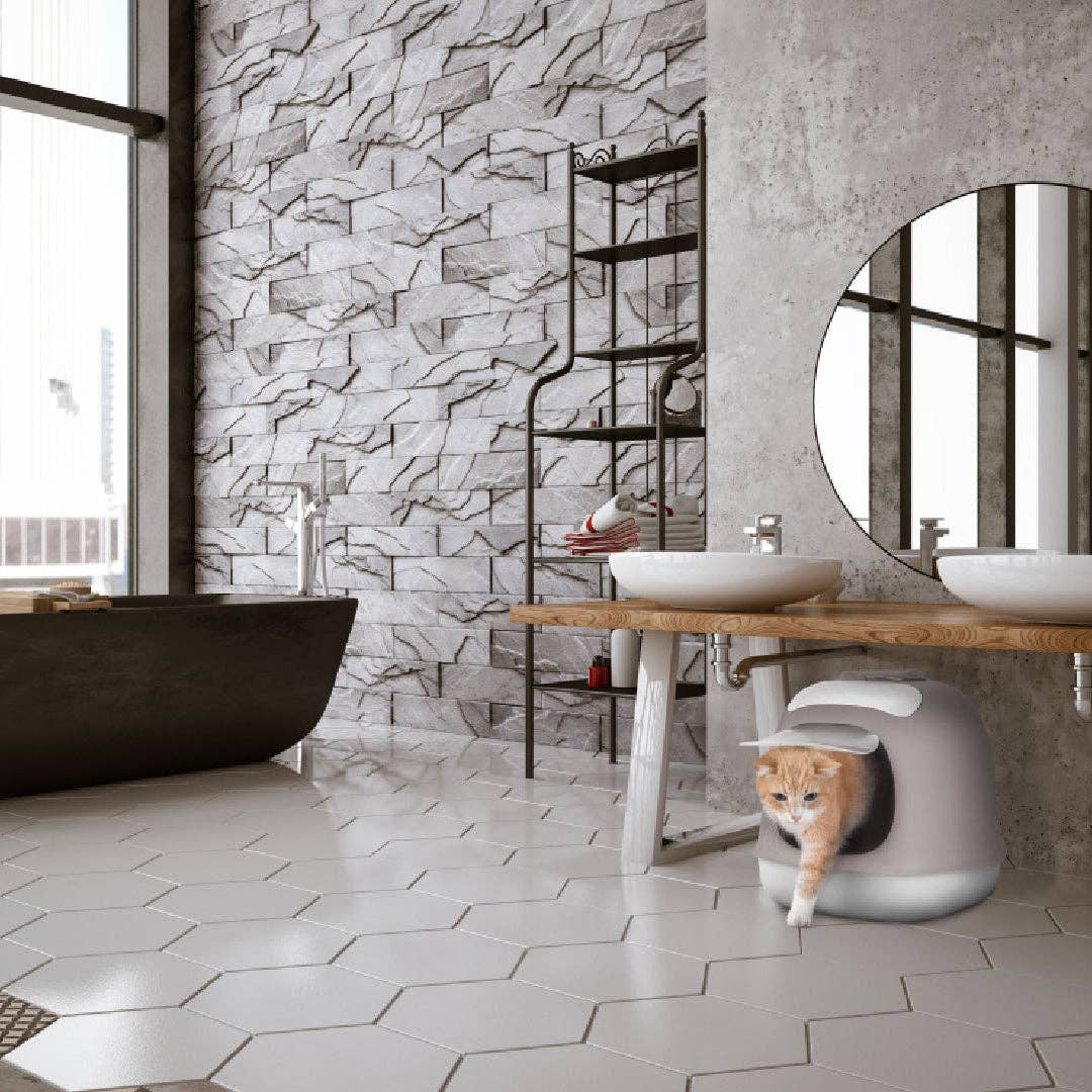 Minù - Covered Cat litter