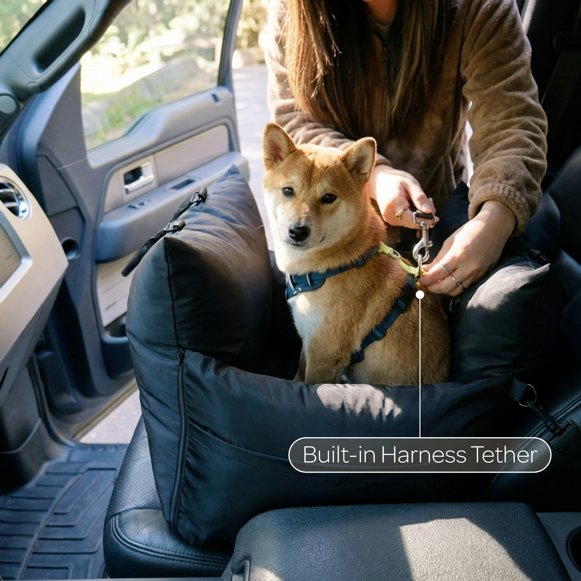 Marco Travel Pet Bed – Single & Double Seater, 4 Colours