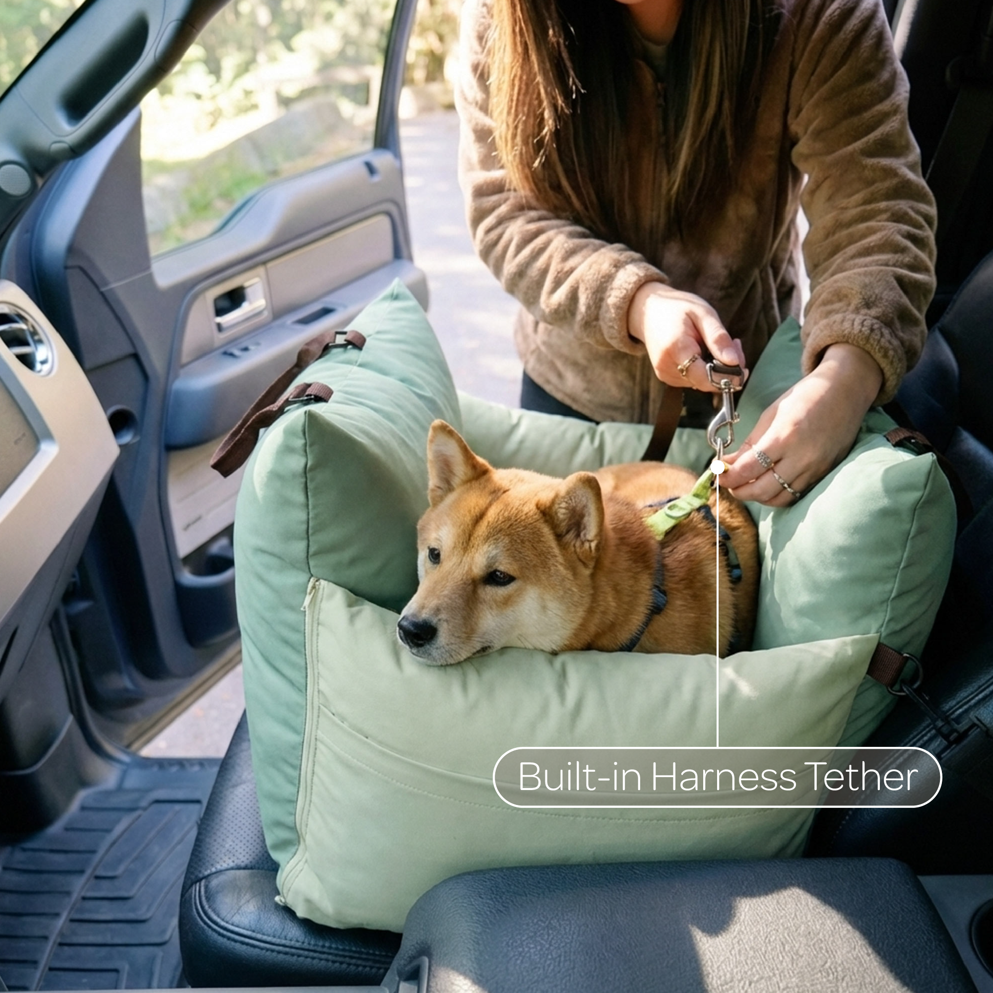 Marco Travel Pet Bed – Single & Double Seater, 4 Colours