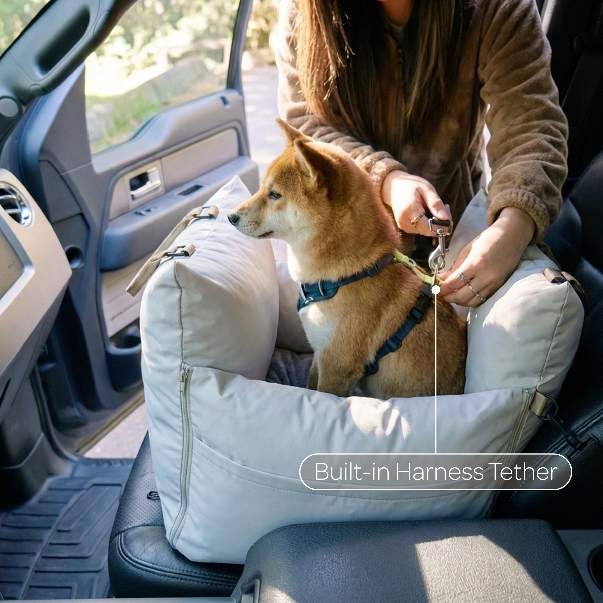Marco Travel Pet Bed – Single & Double Seater, 4 Colours