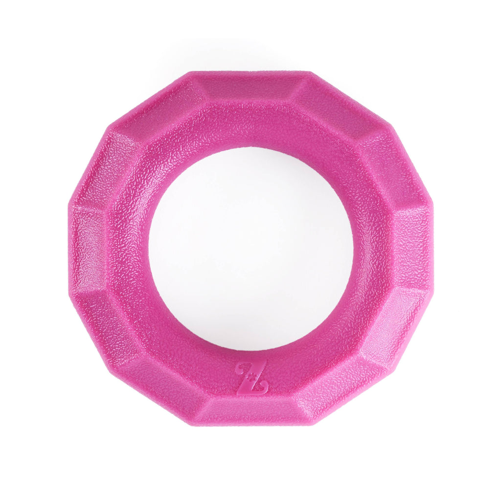 ZippyTuff+ Magenta Ring - Tough Dog Toy