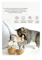 Silvervine Tumbler Cat Toy – Panda & Canary