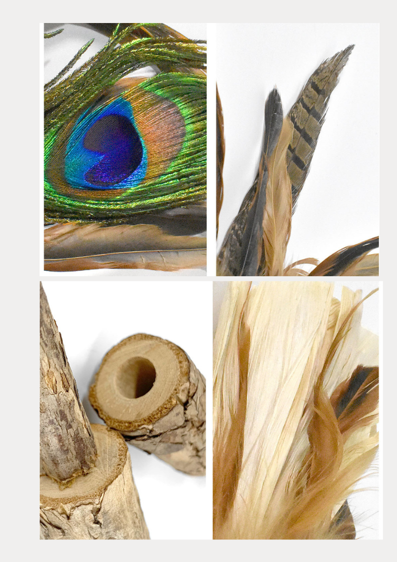 Silvervine Rod Replaceable Teaser Set - 2 Heads & 1 Rod