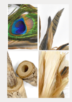 Silvervine Rod Replaceable Teaser Set - 2 Heads & 1 Rod