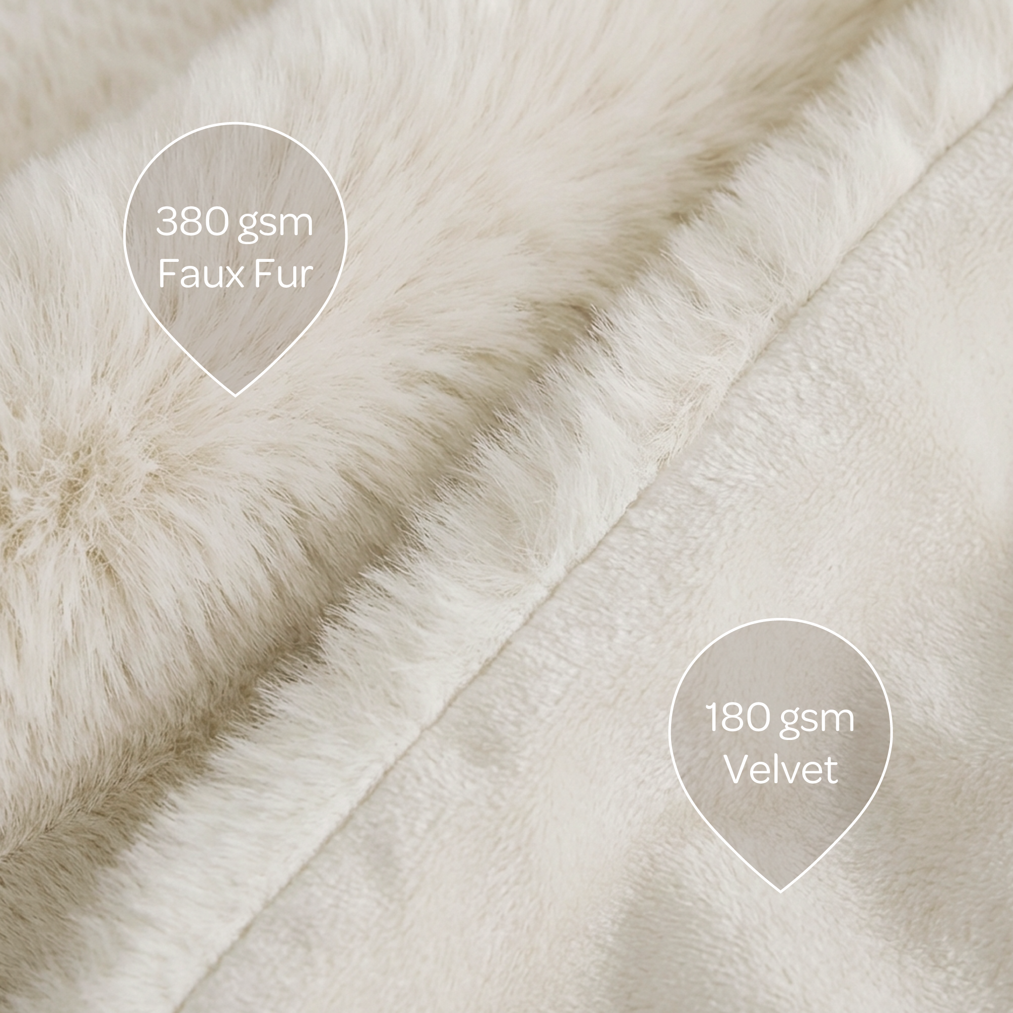 Pixie Pet Throw – Faux Fur, Leak-Resistant, 5 Colours