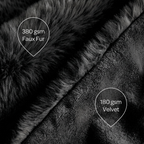Pixie Pet Throw – Faux Fur, Leak-Resistant, 5 Colours