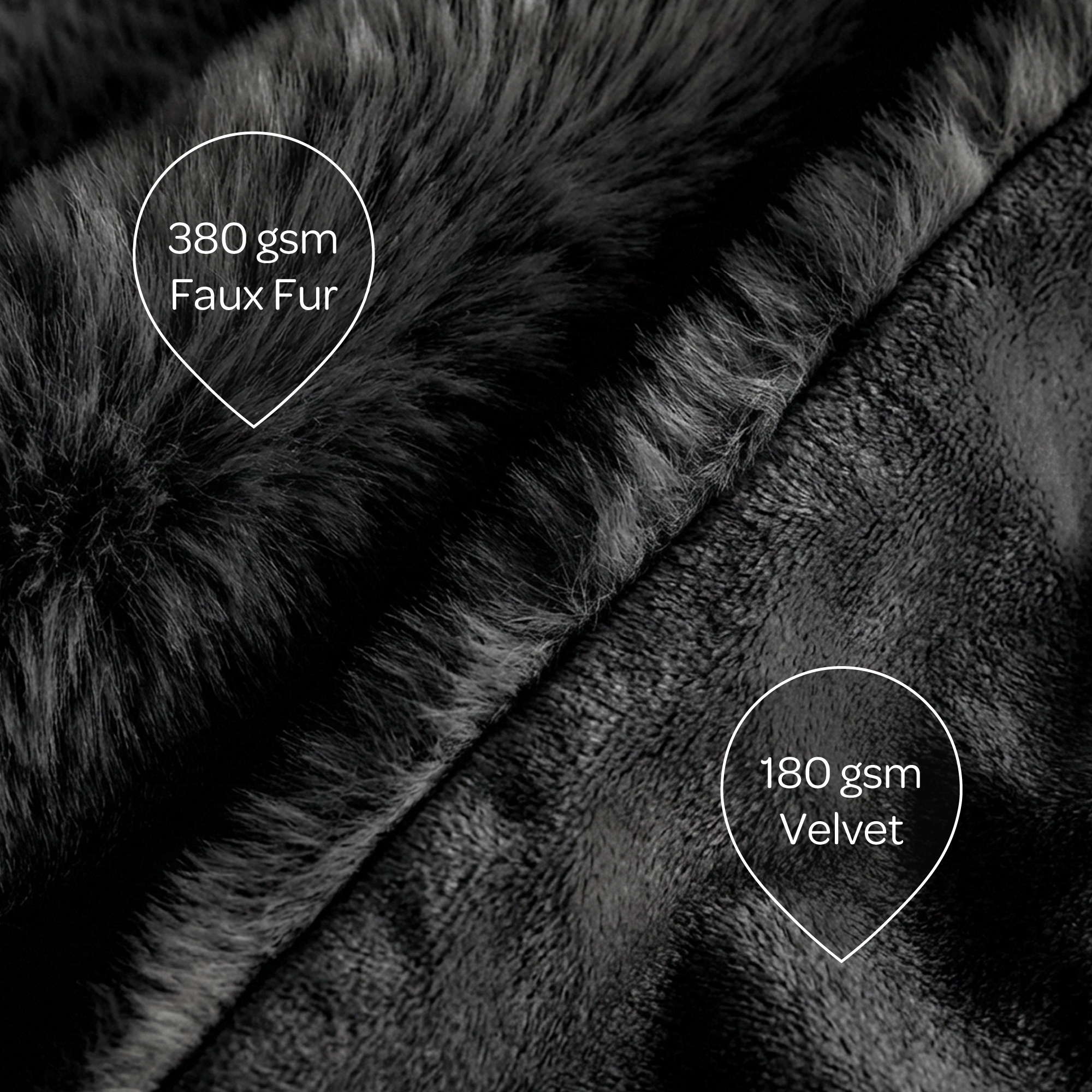 Pixie Pet Throw – Faux Fur, Leak-Resistant, 5 Colours