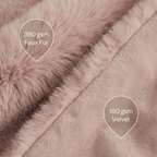 Pixie Pet Throw – Faux Fur, Leak-Resistant, 5 Colours