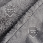 Pixie Pet Throw – Faux Fur, Leak-Resistant, 5 Colours