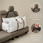 Marco Travel Pet Bed – Single & Double Seater, 4 Colours