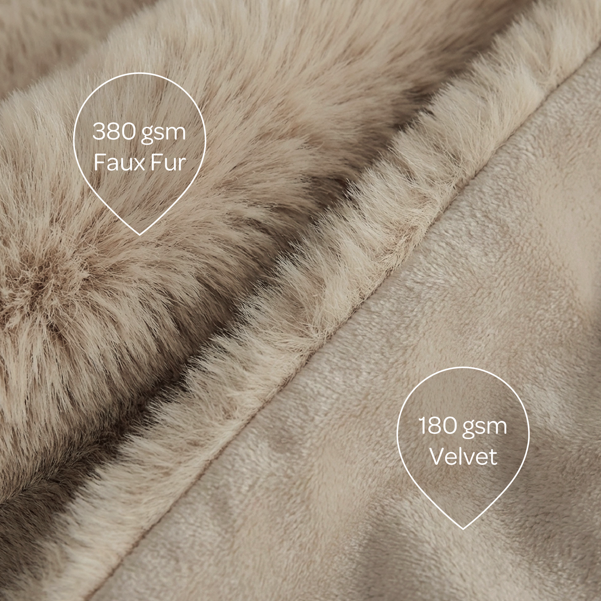 Pixie Pet Throw – Faux Fur, Leak-Resistant, 5 Colours