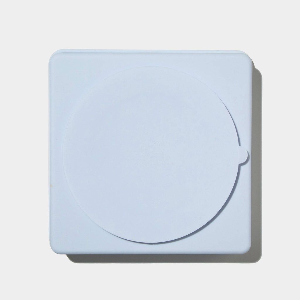 3-in-1 parquet slow feeder bowl - sky