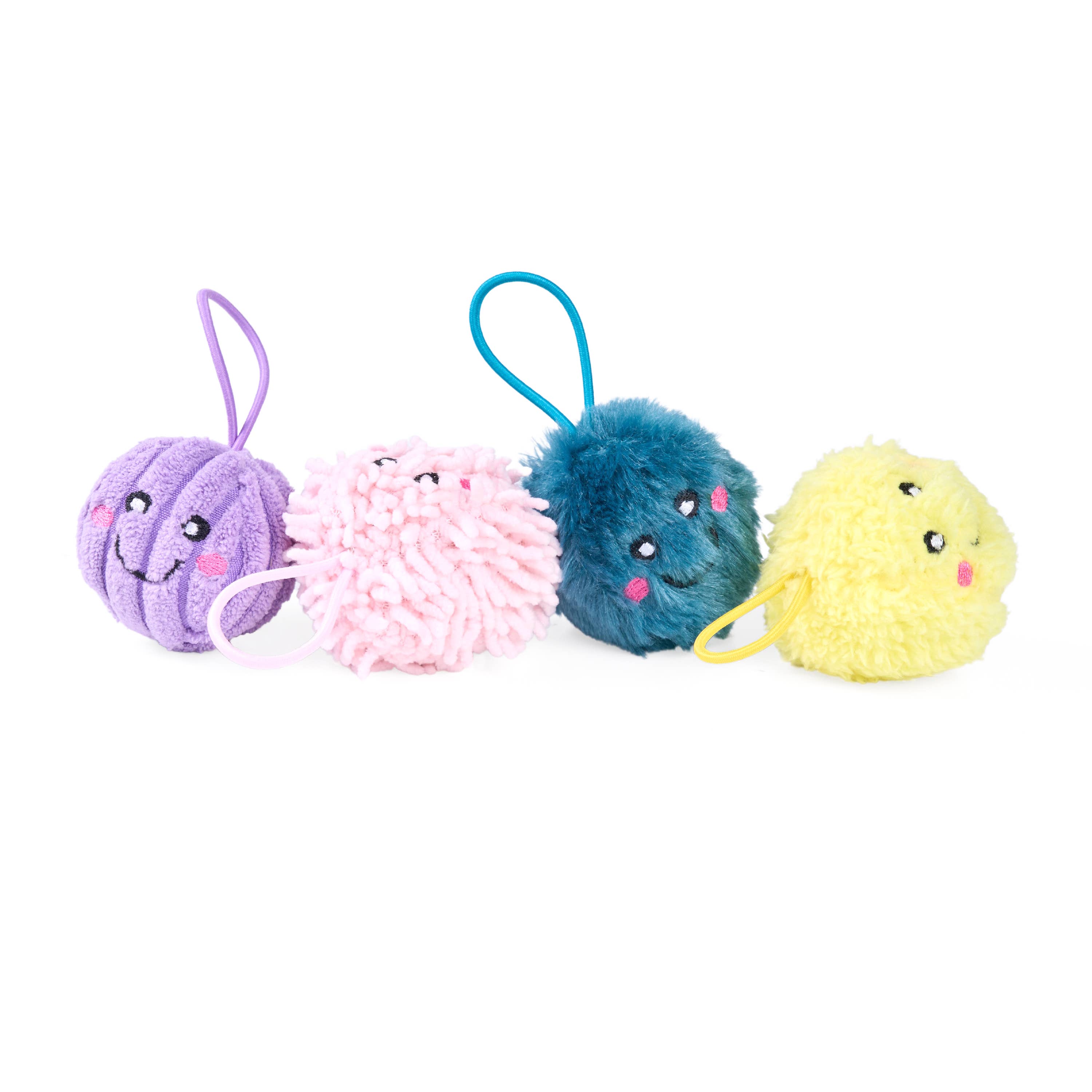 ZippyPaws - ZippyClaws® 4-Pack - Flingerz PomPoms