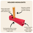 Bully Bunches Bully Stick Safety Holder