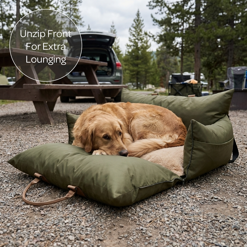 Marco Travel Pet Bed – Single & Double Seater, 4 Colours